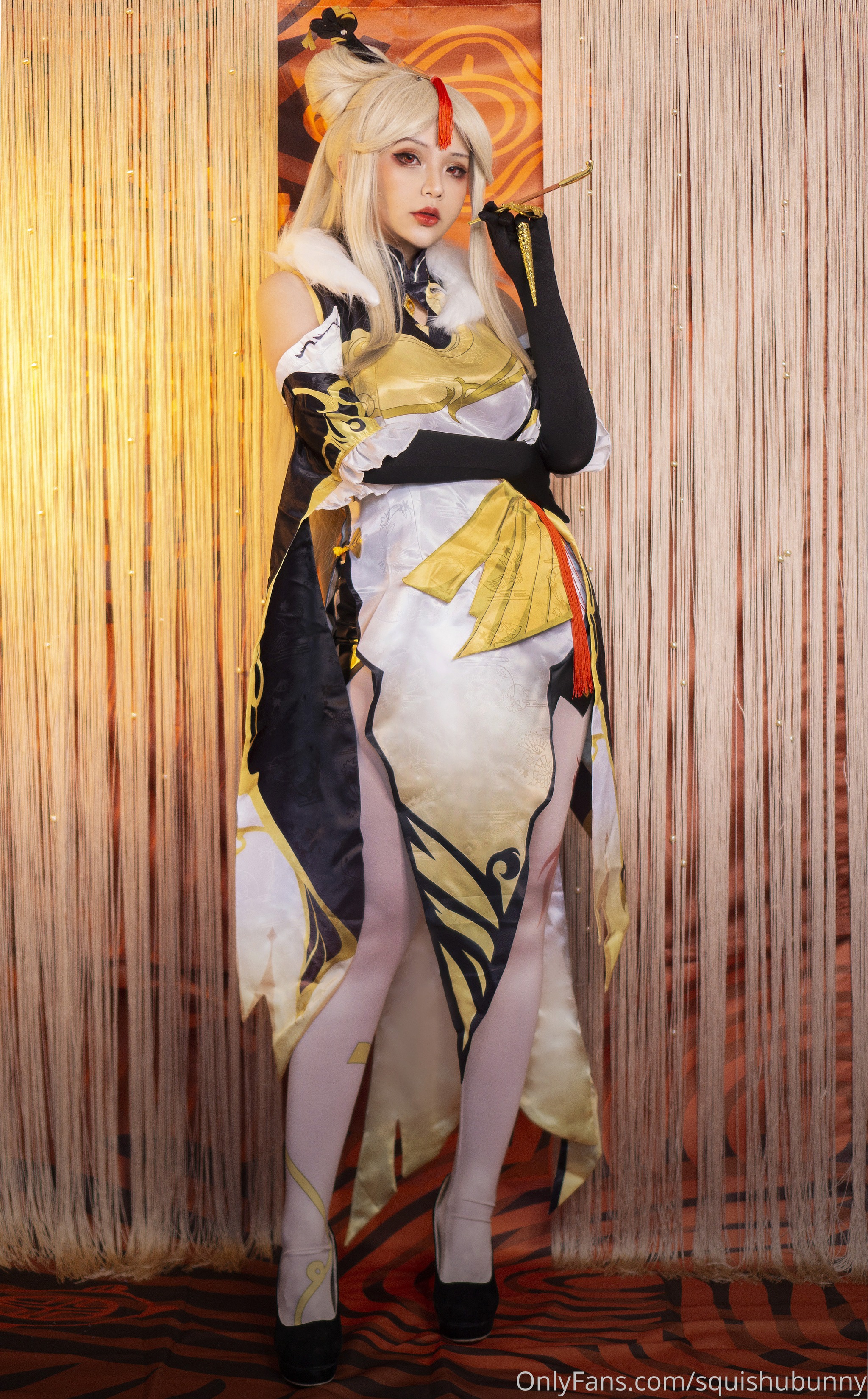 图片[1]-Hana Bunny – NO.088 Ningguang[11P]-XikXak